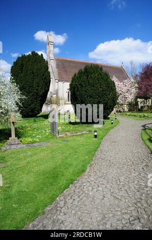 St Mary Magdalene church, Woodborough, Wiltshire, England. Stock Photo