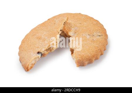 Studio shot of Easter style biscuit cut out against a white background - John Gollop Stock Photo