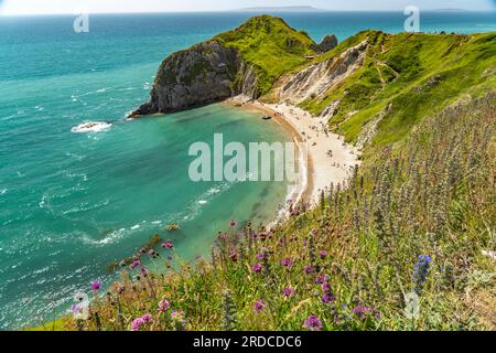 Man O'War Beach, UNESCO Weltnaturerbe Jurassic Coast, England, Großbritannien, Europa  |  Man O'War Beach, UNESCO world heritage site Jurassic Coast, Stock Photo