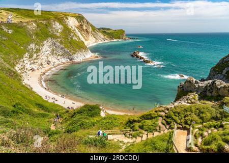 Man O'War Beach, UNESCO Weltnaturerbe Jurassic Coast, England, Großbritannien, Europa  |  Man O'War Beach, UNESCO world heritage site Jurassic Coast, Stock Photo