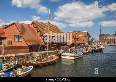 geography / travel, Germany, Mecklenburg-West Pomerania, Wismar, ADDITIONAL-RIGHTS-CLEARANCE-INFO-NOT-AVAILABLE Stock Photo