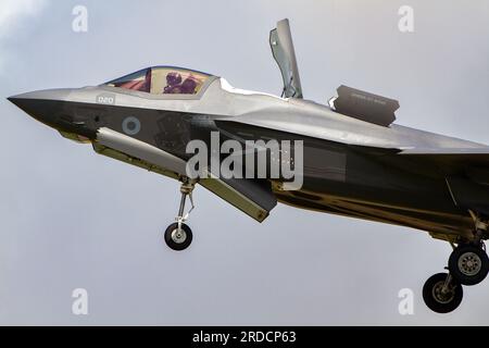 RAF F-35B Lightning II at the Royal International Air Tattoo 2023. Stock Photo