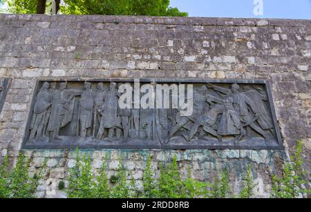 Monument to the Liberation, Bihac Stock Photo