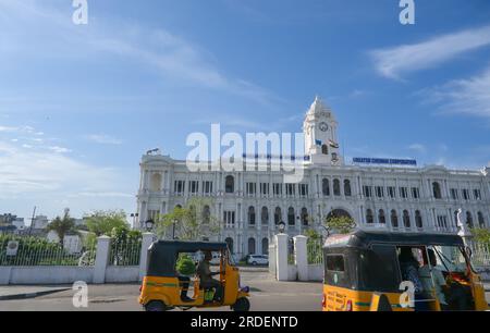 Greater Chennai Corporation building by night | Vijayamurthy sadagopalan |  Flickr