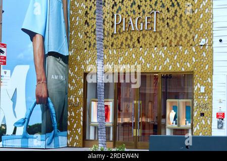 Beverly Hills California PIAGET fashion store on Rodeo Drive