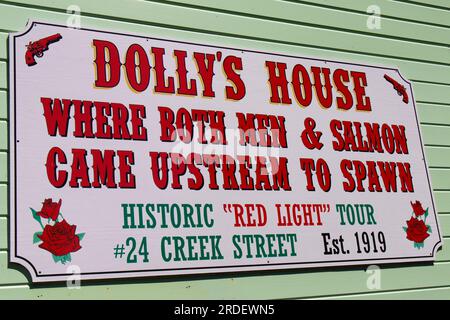 Ketchikan, Alaska. Dolly's House, the Most Famous Brothel in Ketchikan ...