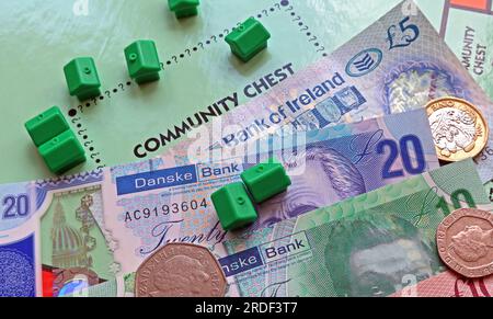 Northern Irish community chest, for provision of new Social Housing and improvements to existing HA and NIHE stock Stock Photo