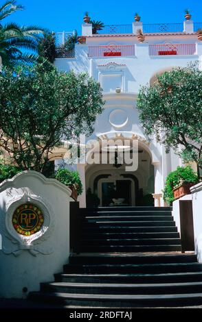 Hotel Relais La Palma, Isle of Capri, Campania, Italy Stock Photo