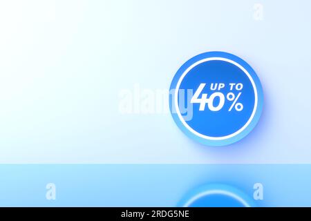 https://l450v.alamy.com/450v/2rdg5ne/3d-rendering-40-percent-off-with-freespace-for-texting-on-pastel-blue-background-special-offer-40-discount-tag-super-sale-offer-and-best-seller-2rdg5ne.jpg