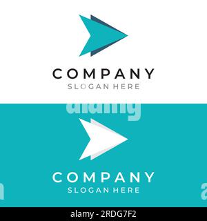 Financial and career creative growth and progress logo with arrow direction sign. Logo for business,progress and career symbol. Stock Vector