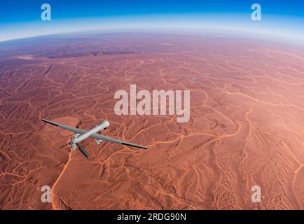 Unmanned aerial vehicle - MQ-1 Predator Stock Photo
