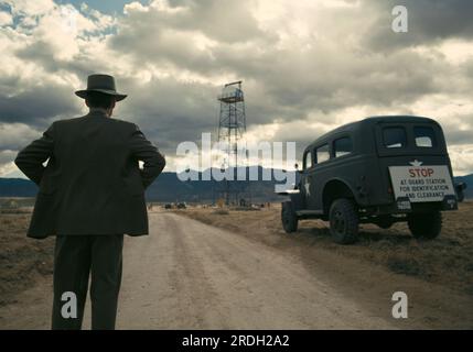 Oppenheimer film 2023  Cillian Murphy Stock Photo