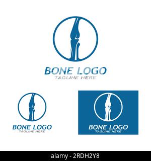 Bone logo icon vector design Stock Vector
