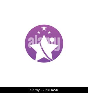 People star logo and vector images Stock Vector