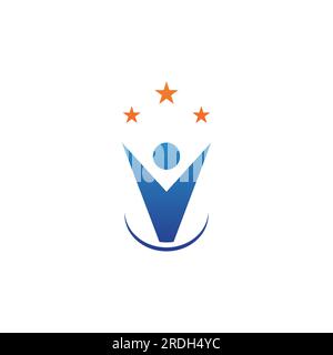 People star logo and vector images Stock Vector