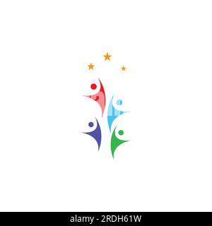 People star logo and vector images Stock Vector