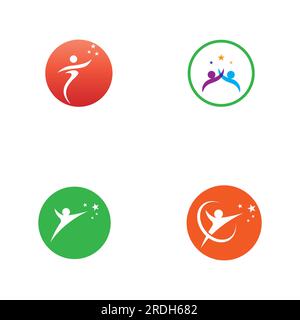 People star logo and vector images Stock Vector