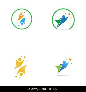 People star logo and vector images Stock Vector