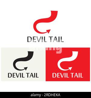 Devil horn Vector icon design illustration logo Template Stock Vector