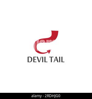 Devil horn Vector icon design illustration logo Template Stock Vector