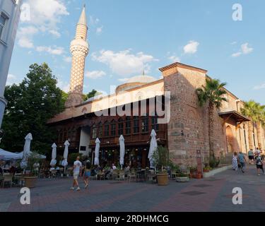 Friday Mosque aka Dzhumaya Mosque in Plovdiv, Bulgaria, the oldest city & longest pedestrian zone in Europe. Stock Photo
