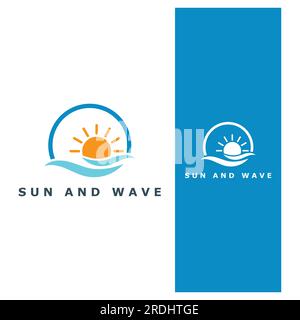 Sun Vector illustration Icon Logo Template design Stock Vector