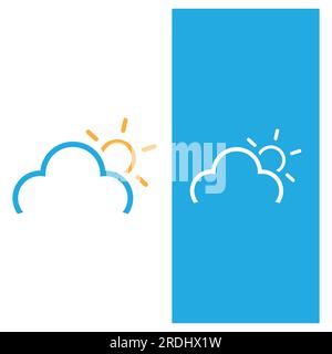 Sun Vector illustration Icon Logo Template design Stock Vector