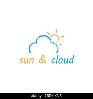 Sun Vector illustration Icon Logo Template design Stock Vector