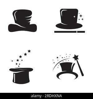 magic wand icon logo vector illustration Stock Vector