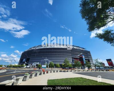 New York Giants Glossy 8 X 10 Photo New Meadowlands / MetLife Stadium  Inaugural