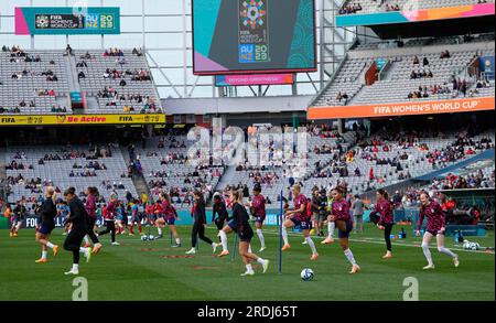 Eden Park, Auckland, New Zealand. 22nd July, 2023. USA vs Vietnam, at Eden Park, Auckland, New Zealand. Kim Price/CSM/Alamy Live News Stock Photo