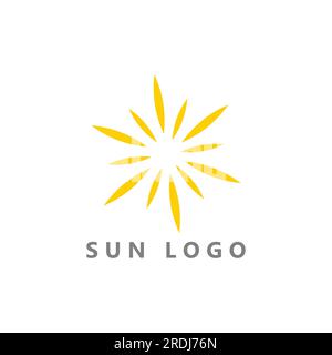 Sun Vector illustration Icon Logo Template design Stock Vector