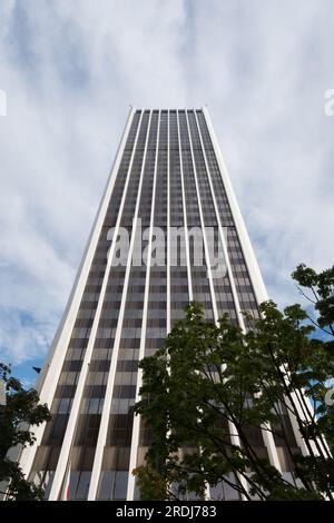 The Wells Fargo Tower (built 1974), Portland, Oregon, USA. Stock Photo