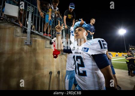 Chad Kelly  Post Game - October 29, 2022 - Toronto Argonauts