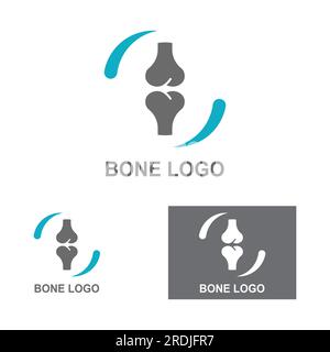 Bone logo icon vector design Stock Vector