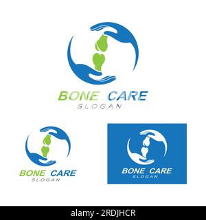 Bone logo icon vector design Stock Vector