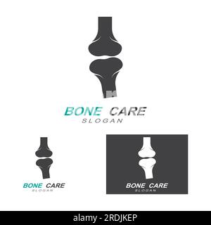 Bone logo icon vector design Stock Vector