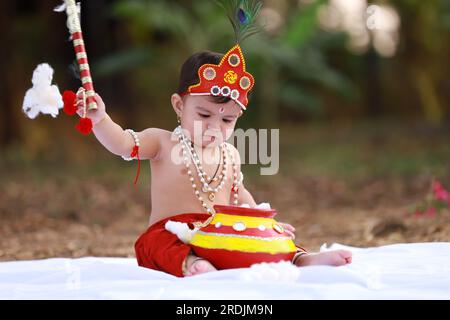 Photos of your little Kanha dressed up for Krishna Janmashtami | BabyCenter