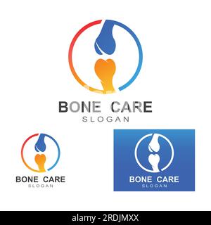 Bone logo icon vector design Stock Vector