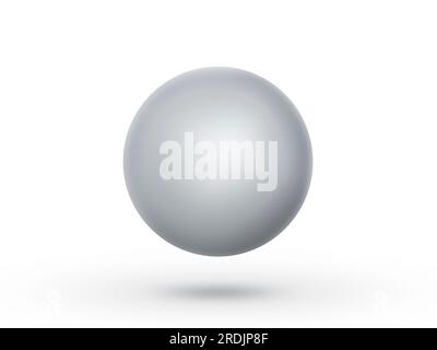 Sphere or ball isolated on a white background Stock Photo