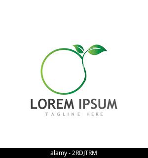 leaf logo and vector images Stock Vector
