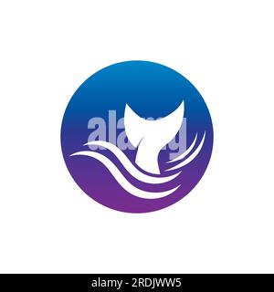 Water wave icon vector illustration design logo Stock Vector