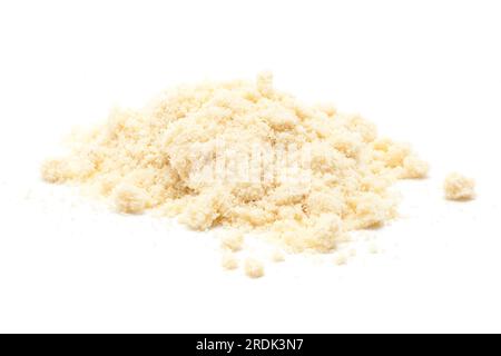 Pile of Ground almonds Stock Photo