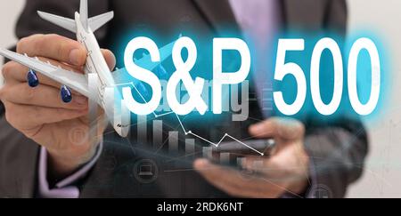 Abstract virtual upward arrows sketch on blurry cityscape background, target and goal concept. Multiexposure Stock Photo