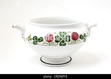 Vintage Villeroy and Boch Ceramic Soup Bowl From Dresden Germany Stock Photo