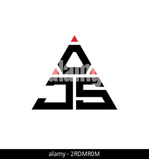 Icon Ojs OJS triangle letter logo design with triangle shape. OJS triangle logo ...