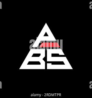 PBS triangle letter logo design with triangle shape. PBS triangle logo ...