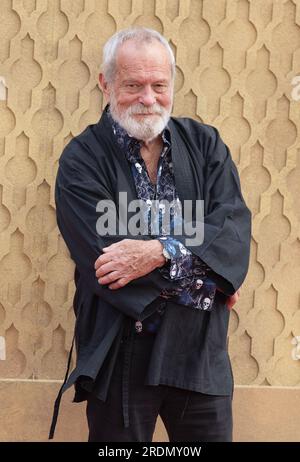 London, UK. 26 June, 2023. Terry Gilliam attends the attends the Indiana Jones And The Dial of Destiny UK Premiere Arrivals at Cineworld, Leicester Square in London, England. Credit: S.A.M./Alamy Live News Stock Photo