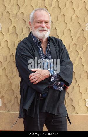 London, UK. 26 June, 2023. Terry Gilliam attends the attends the Indiana Jones And The Dial of Destiny UK Premiere Arrivals at Cineworld, Leicester Square in London, England. Credit: S.A.M./Alamy Live News Stock Photo