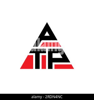 Ptp Icon PTP triangle letter logo design with triangle shape. PTP triangle logo ...